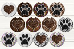 Pets love | 12 Car coaster &amp; key chain sublimation designs Product Image 2