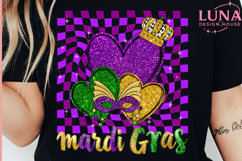 Mardi Gras Carnival PNG, Coquette Bow, Mardi Gras Y’all Png Product Image 2