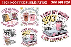Iced Coffee Sublimation PNG Product Image 1