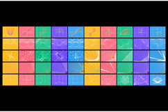 Digital Geometry Backgrounds Product Image 2