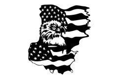 Eagle Svg/Png/Jpg/Ai/Vector birds/Patriotic eagle Product Image 6