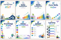 2027 Skills &amp; Knowledge Growth Planner | Printable Learning Product Image 2