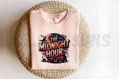 The Midnight Hour PNG, Halloween Sublimation PNG Product Image 2