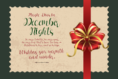 Lovely Christmas is a charming handwritten script font Product Image 2