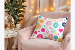 Modern Minimal Living Room Pillow Mockup Product Image 3