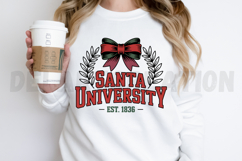 Coquette Santa University Est. 1836 PNG Design Product Image 2