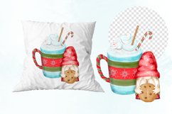 Gnomes & Christmas cups PNG Christmas sublimation Product Image 2