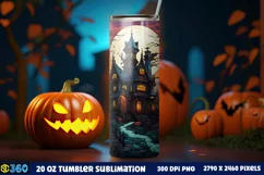 Halloween Tumbler Sublimation Wraps, Tumbler Halloween Product Image 2
