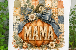 Fall Floral Thanksgiving Shirt Design SVG Product Image 3