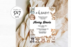 Baby Shower Invitation Template 322 Product Image 2
