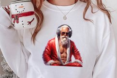 Handsome Santa Claus Clipart, Santa Claus Clipart Product Image 2