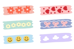 Cute Washi Tapes Set Product Image 2