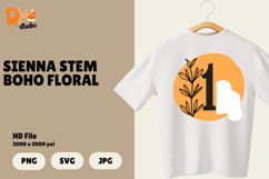 Sienna Stem Boho Floral Monogram Product Image 1