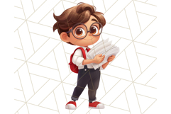Boy Teacher Clipart PNG, Cute Male Teacher Illustration Product Image 2
