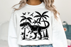 Dinosaur svg Design | Svg Cut Files | Shirt Svg Product Image 2