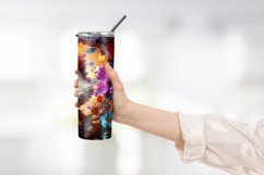 3D Owl Floral Tumbler Wrap Sublimation Product Image 2