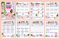 2027 That Girl Lifestyle Planner Kdp interiors Product Image 2