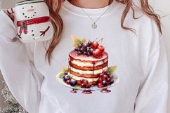 Christmas Dessert Clipart Sublimation, Christmas PNG Product Image 2
