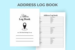 Address Tracker KDP Interior Journal Product Image 2