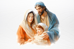 Christmas Nativity Sets Clipart PNG Product Image 2