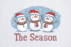Tis The season Merry Christmas Design Sublimation P Product Image 2