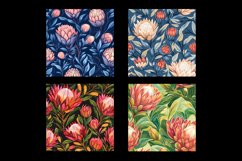 Protea Flower Digital Paper Patterns Product Image 2
