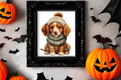 Christmas Dogs Sublimation Clipart, Christmas Dog Clipart Product Image 2