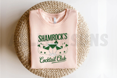 Shamrock&#039;s Cocktail Club PNG, St. Patrick’s Day Sublimation Product Image 2
