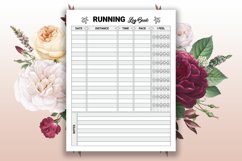 Running Log Book KDP Interior Product Image 2