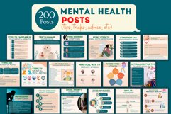 400 Mental Health - Canva Editable Templates