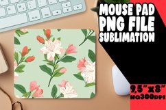 Spring Pastel Flower Mouse Pad Pattern Design PNG Product Image 1