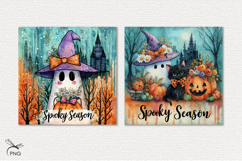 Spooky Season digital paper Product Image 2