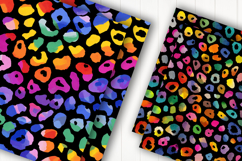 Rainbow Dotted Digital Paper Product Image 2
