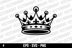 Illustration of a kings crown isolated on white background. Product Image 2