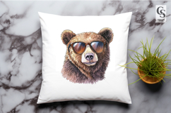 Cool Bear Clipart PNG Product Image 2