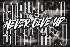 Thelawes Street Brush Font Product Image 3