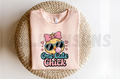 One Cute Chick PNG, Happy Easter Sublimation PNG Product Image 2