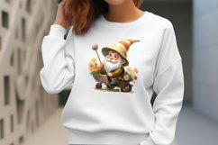 Spring Garden Gnome Sublimation Clipart Product Image 2