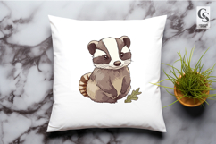 Cute Baby Raccoon Clipart Sublimation PNG Product Image 2