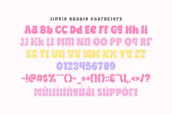 Jingle Bubble - Cute Bubble Font Product Image 2