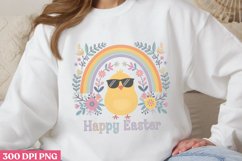 Happy Easter PNG, Retro Easter Sublimation PNG Product Image 2