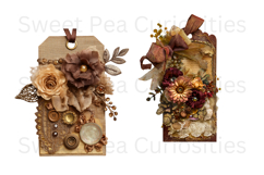 Tags, Label, Ephemera, PNG, Junk Journal, clipart Product Image 2