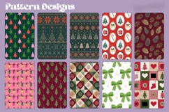 Christmas Digital Paper Set 24 JPG Product Image 2