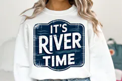 It's River time svg | Svg Cut Files | Shirt Svg Product Image 2