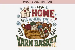Christmas crochet png design for T-shirts Product Image 2