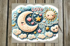 Nursery Hearts | 4 Skinny tumbler sublimationd designs Product Image 2