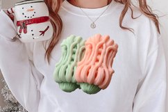 Pastel Christmas Shublimation Clipart, Pastel Christmas Clip Product Image 2