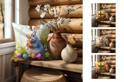 Easter Cross Pillowcase Sublimation, Easter Pillow Designs Product Image 2