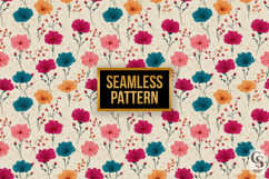 Floral Blossom Pattern Digital Paper Product Image 2