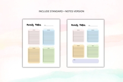 Priority Matrix Planner Template with 2 Layouts Canva Product Image 2